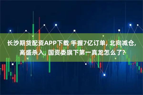 长沙期货配资APP下载 手握7亿订单, 北向减仓, 高盛杀入, 国资委旗下第一真龙怎么了?